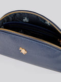 U.S. Polo Assn. blue round women's beauty bag, UK version