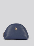 U.S. Polo Assn. blue round women's beauty bag, UK version