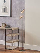Next Pacific Rose Gold LED Floor Lamp - Adjustable Heads - 151cm- Buy online at McGrocer