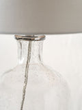 Pacific clear bubble glass table lamp 52cm (British brand)