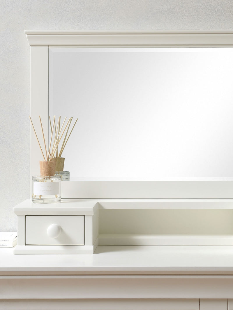 Cotswold Company Chantilly vanity mirror warm white (British brand)