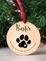 Next Jonny's Sister Personalised Pet Memorial Christmas Tree Ornament- Buy online at McGrocer