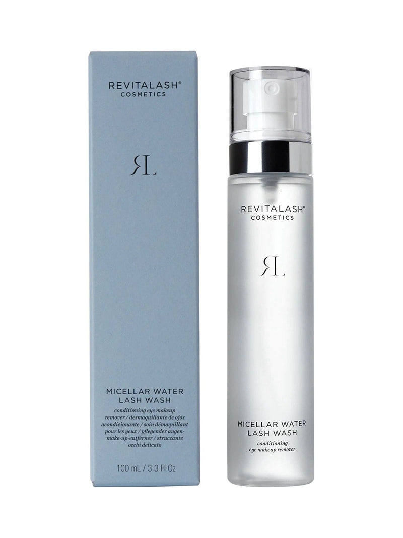 Revitalash Micellar Water Lash Wash, imported from the UK