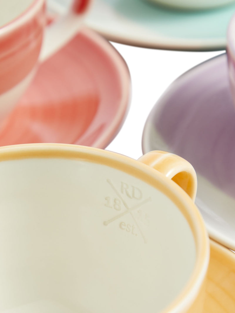 Royal Doulton 1815 Bright cappuccino cups and saucers, imported from the UK