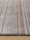 Origin Rugs beige stripe wool rug - British product