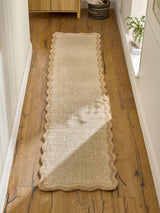 Next Light Natural Soft Scallop Washable Runner- Buy online at McGrocer