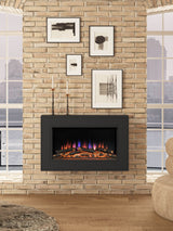 Next Be Modern Albali Anthracite Wall Mounted Electric Fire- Buy online at McGrocer