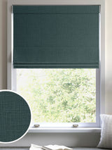 Next Next Nikki Emerald Green Made to Measure Roman Blind- Buy online at McGrocer