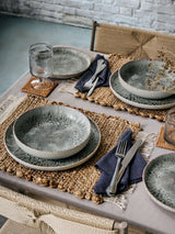 Next French Connection Grey Westcott Reactive Dinner Set 12 Piece- Buy online at McGrocer