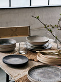 French Connection Grey Westcott Reactive dinner set 12-piece - British product