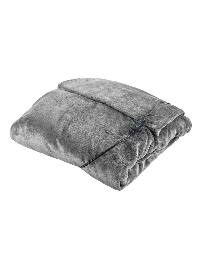 Carmen grey heated wearable blanket - British product