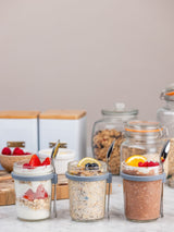 Next Kilner Clear Breakfast Jars Set of 3 Glass Storage Jars 0.35 Litre- Buy online at McGrocer