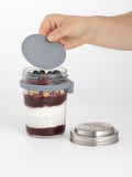 Kilner clear breakfast jars set of 3 0.35 Litre, UK version