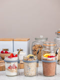 Kilner clear breakfast jars set of 3 0.35 Litre, UK version