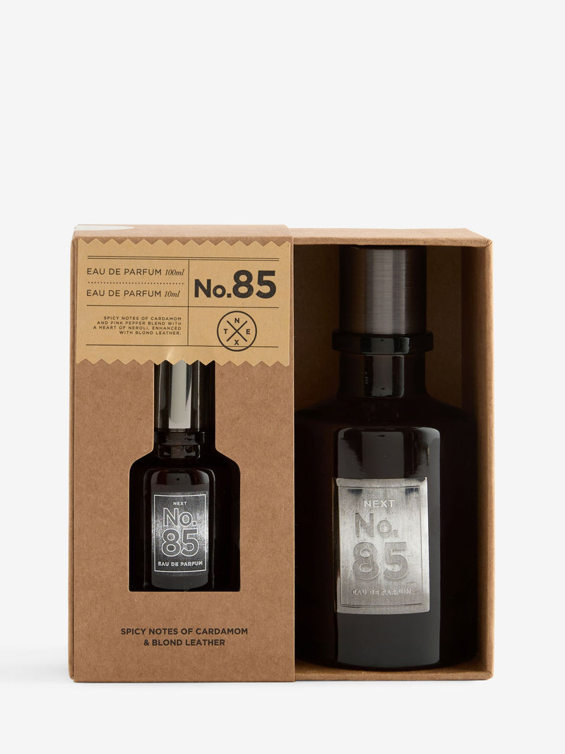 No. 85 Eau de Parfum gift set 100ml and 10ml, imported from the UK