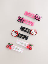 Next Hello Kitty Pink Hair Clips 6 Pack- Buy online at McGrocer