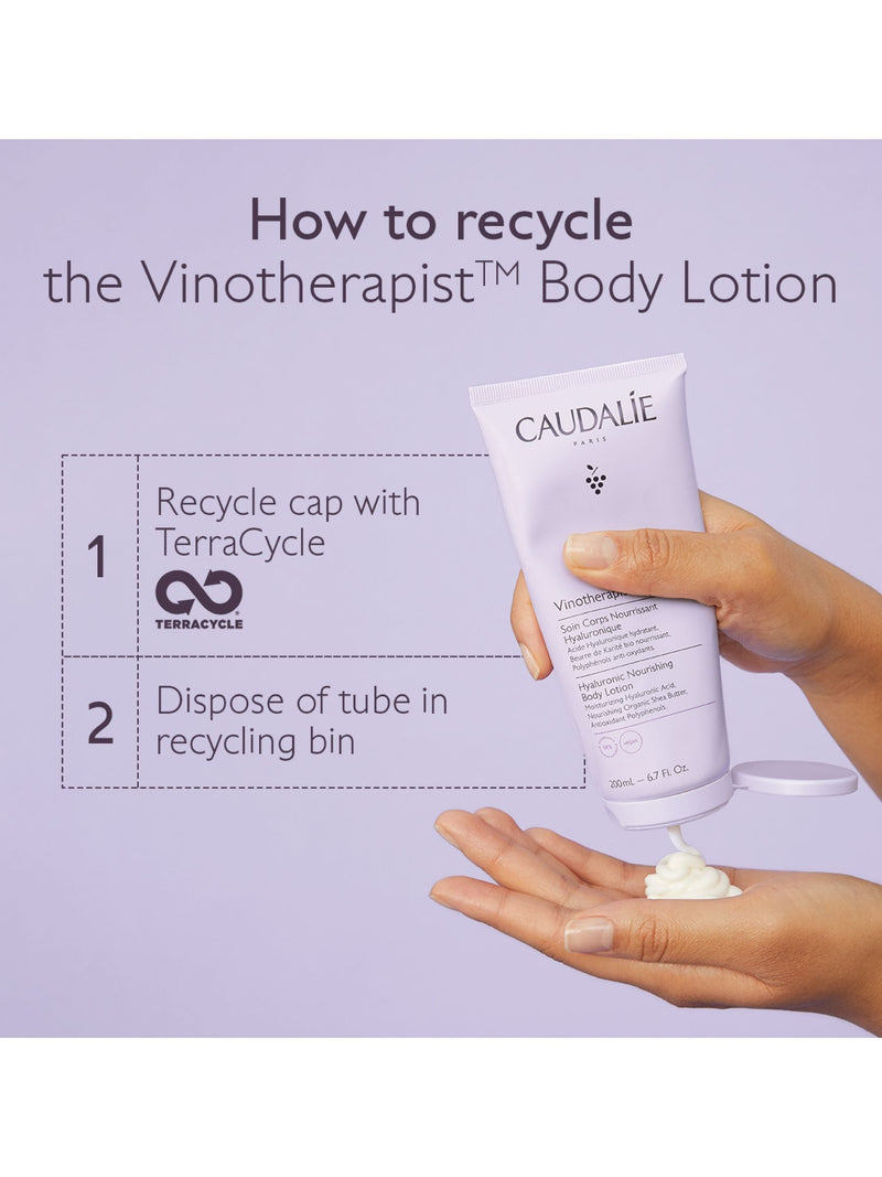 Caudalíe Vinotherapist nourishing body lotion 200ml, imported from the UK