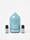 Oliver Bonas Blue Unwind Electric Aroma Diffuser Frag Set