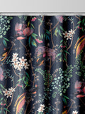 Graham & Brown Night Blue Clavering Birds made to measure curtains, imported from the UK