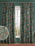 Graham & Brown Tigerlily sky blue made to measure curtains, UK version
