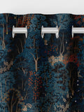 Graham & Brown Navy Blue New Eden curtains, UK version