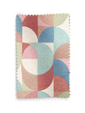 Graham & Brown Red Carnival Stitch Craze curtains (British brand)