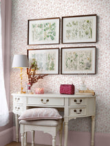 Next Laura Ashley Pink Shepherd's Purse Wallpaper 10M- Buy online at McGrocer