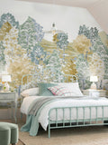 Laura Ashley mural Yellow Bernwood Ochre 3M (British brand)