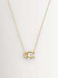 COACH gold tone signature necklace and earrings set - British product