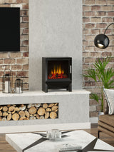 Next Be Modern Black Qube Freestanding Electric Stove- Buy online at McGrocer