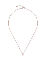 Next Ted Baker SININAA Rose Gold Tone Clear Crystal Pendant Necklace 48cm- Buy online at McGrocer