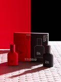 Code Red and Code Black 10ml travel aftershave duo (British brand)