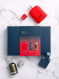 Adventurer Code Red L'Homme men's fragrance gift set 100ml 30ml British product