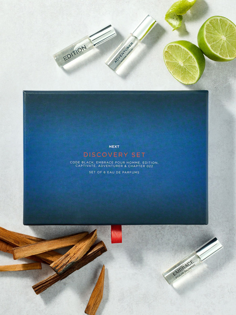Men's Eau de Parfum discovery gift set 10ml 5ml bottles (British brand)