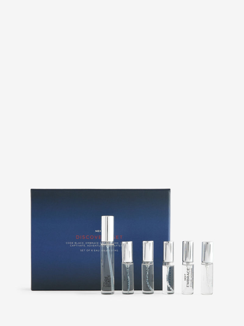Men's Eau de Parfum discovery gift set 10ml 5ml bottles (British brand)