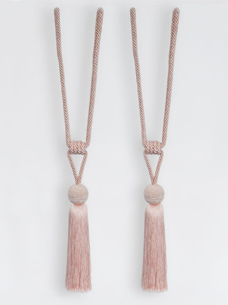 Laura Ashley pink Theodora curtain tiebacks, imported from the UK