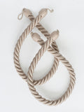 Laura Ashley rope curtain tiebacks natural 94cm, UK version