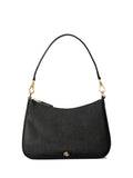 Lauren Ralph Lauren Danni crosshatch leather shoulder bag (British brand)
