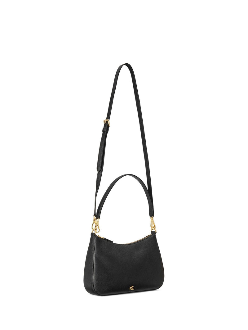 Lauren Ralph Lauren Danni crosshatch leather shoulder bag (British brand)