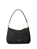 Lauren Ralph Lauren Danni crosshatch leather shoulder bag (British brand)