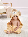 JoJo Maman Bébé lion hooded towel 75x75cm, imported from the UK