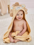 JoJo Maman Bébé lion hooded towel 75x75cm, imported from the UK