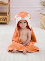 Next JoJo Maman Bébé Orange Fox Character Hooded Towel 75 x 75cm- Buy online at McGrocer