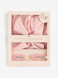 XL no crease hair clips and satin scrunchie set (British brand)