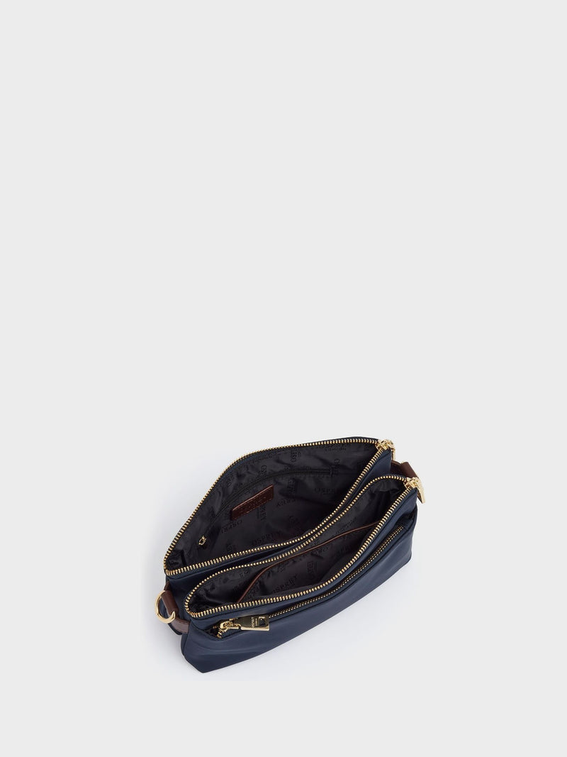 Osprey London Voyage blue nylon cross-body bag (British brand)