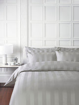 Next Jasper Conran Lunar Rock 500 Thread Count Satin Stripe 100% Cotton Pillowcase- Buy online at McGrocer