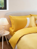 Jasper Conran London yellow wave duvet cover, UK version