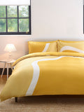 Jasper Conran London yellow wave duvet cover, UK version