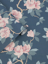 Next Laura Ashley Maya Dusky Seaspray Wallpaper Sample A4- Buy online at McGrocer