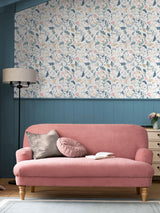Next Laura Ashley Dusky Seaspray Litton Wallpaper Sample A4- Buy online at McGrocer